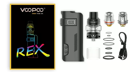 Arvostelu Voopoo REX 80W TC Kit UFORCE säiliön kanssa